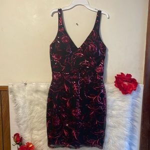 Sequins Mini Dress
